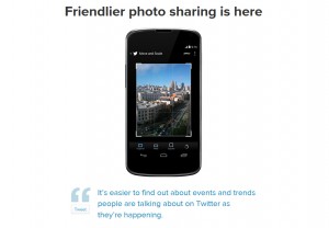 Twitter améliore le partage de photos. Twitter améliore le partage de photos.