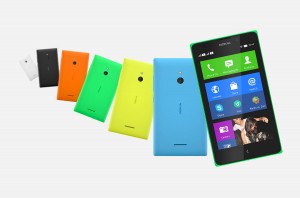 Le Nokia XL sous Android.