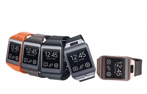 Les montres connectés Samsung Gear 2 et Gear 2 Neo. Les montres connectés Samsung Gear 2 et Gear 2 Neo.