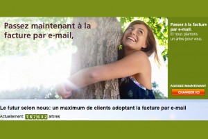 Sunrise s'engage pour faire baisser la consommation de papier et épargner des arbres. Sunrise s'engage pour faire baisser la consommation de papier et épargner des arbres.