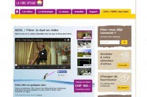 Les SIG font la promo de la fibre optique.