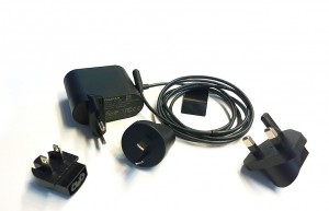 Le chargeur de la Lumia 2520 de Nokia.
