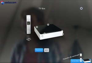 Swisscom TV 2.0 et sa télécommande. Swisscom TV 2.0 et sa télécommande.