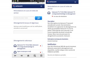 Swisscom TV était en panne vendredi soir. Swisscom TV était en panne vendredi soir.