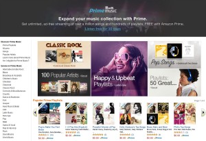 Amazon se lance dans le streaming musical. Amazon se lance dans le streaming musical.