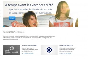 Roaming: Swisscom multiplie les annonces. Roaming: Swisscom multiplie les annonces.