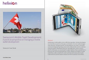 Paiement sans contact par NFC: Swisscom a eu besoin de l'aide d'Helixion.
