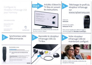 Le récepteur infrarouge USB de Swisscom pour Logitech Harmony. Le récepteur infrarouge USB de Swisscom pour Logitech Harmony.