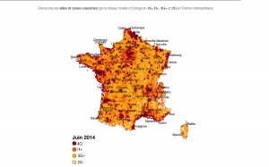 Le réseau d'Orange en France. L'opérateur a déjà couvert Strasbourg et Toulouse en 4G+. Le réseau d'Orange en France. L'opérateur a déjà couvert Strasbourg et Toulouse en 4G+.