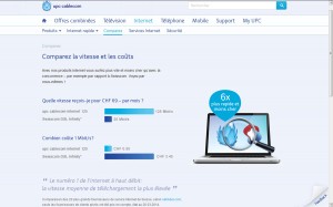 UPC Cablecom joue avec les mots, mais il est globalement moins cher que le puissant Swisscom. UPC Cablecom joue avec les mots, mais il est globalement moins cher que le puissant Swisscom.