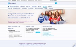 UPC Cablecom met à disposition un site spécial pour la région lémanique. UPC Cablecom met à disposition un site spécial pour la région lémanique.