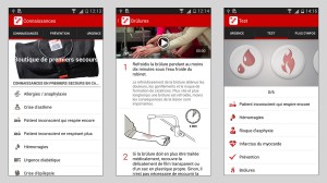Premiers secours de la Croix Rouge: l'application pour sauver des vies. Premiers secours de la Croix Rouge: l'application pour sauver des vies.