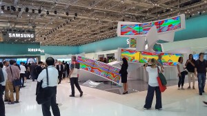 Samsung à l'IFA de Berlin. Samsung à l'IFA de Berlin.
