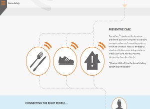 Domo Safe, solution de santé connectée. Domo Safe, solution de santé connectée.