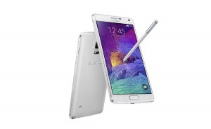 Le Samsung Galaxy Note 4.