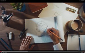 La Moto 360 fait sa pub.