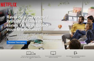Netflix est disponible en Suisse! Netflix est disponible en Suisse!