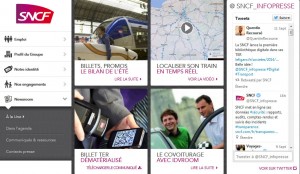 LA SNCF veut se construire une image moderne. LA SNCF veut se construire une image moderne.