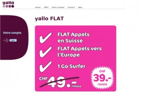 Yallo Flat: baisse de prix bienvenue. Yallo Flat: baisse de prix bienvenue.