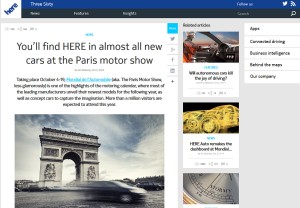 Here de Nokia: LA solution de cartographie? Here de Nokia: LA solution de cartographie?