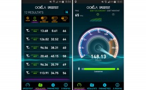 LTE Advanced. Mesures à Lausanne sur le réseau de Swisscom.