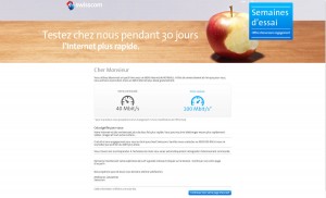 Swisscom propose de surfer plus vite gratis. Swisscom propose de surfer plus vite gratis.