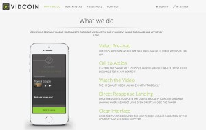 Vidcoin en bref.