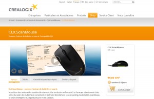 Crealogix ScanMouse. Crealogix ScanMouse.