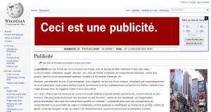 Une campagne publiée sur Wikipedia pour soutenir Wikimedia. Une campagne publiée sur Wikipedia pour soutenir Wikimedia.