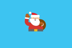 Le père Noël, vu par Google. Le père Noël, vu par Google.