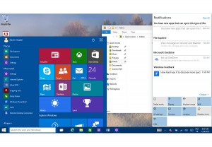 Microsoft Windows 10. Seconde Preview.