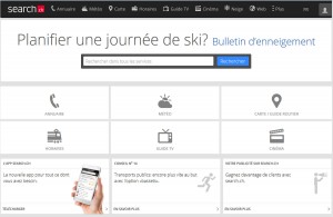 Un nouveau design pour search.ch. Un nouveau design pour search.ch.