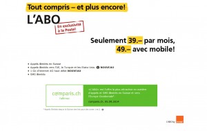 L'Abo de La Poste et Orange encore plus avantageux. L'Abo de La Poste et Orange encore plus avantageux.