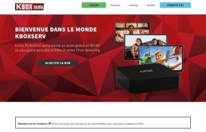 KBoxServ: un paiemetn unique de 149 francs pour 15'000 films.