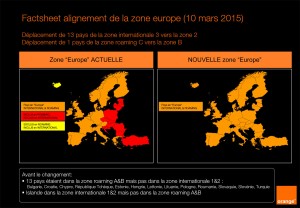 Orange inclut 13 nouveaux pays dans la Zone Europe. Orange inclut 13 nouveaux pays dans la Zone Europe.