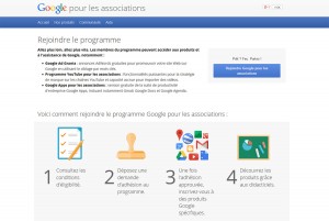 Google for Nonprofits en Suisse.