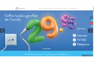 Le triple-play de Naxoo est à 29.95 francs par mois...