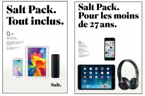 Les nouveaux Salt. Pack. Les nouveaux Salt. Pack.