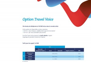 Swisscom Option Travel Voice.