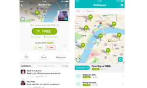 WiFiMapper utilise une base de données de 500 millions de Wi-Fi.