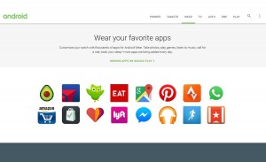 Que d'applications sur Android Wear!