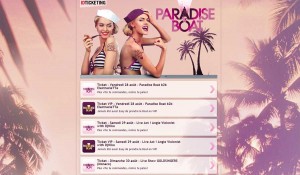 Paradise Boat, premier partenaire d'ID Ticketing. Paradise Boat, premier partenaire d'ID Ticketing.