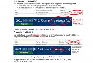 Des prix plus clairs dès le 1er juillet. Des prix plus clairs dès le 1er juillet.