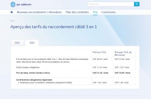 UPC Cablecom augmentera le prix du raccordement en 2016. UPC Cablecom augmentera le prix du raccordement en 2016.