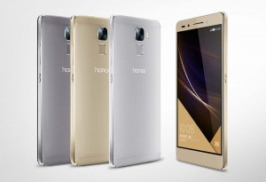 L'Honor 7, signé Huawei. L'Honor 7, signé Huawei.