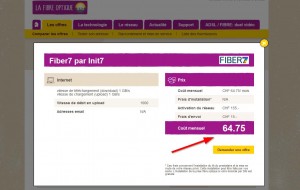 Le gigabit internet pour 65 francs par mois. Le gigabit internet pour 65 francs par mois.