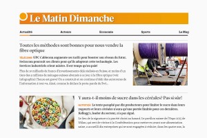 Le déploiement de la fibre optique en Suisse a déjà coûté dix milliards de francs.