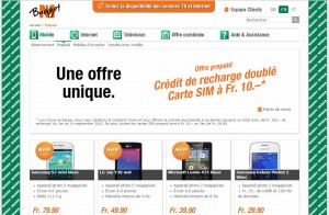 Jusqu'à lundi, la recharge à moitié prix! Jusqu'à lundi, la recharge à moitié prix!