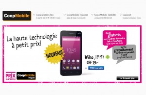 Nouvelle offre: le site de CoopMobile n'était pas à jour après le lancement de Swiss Flat. Nouvelle offre: le site de CoopMobile n'était pas à jour après le lancement de Swiss Flat.