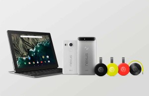 La nouvelle collection Nexus de Google. La nouvelle collection Nexus de Google.